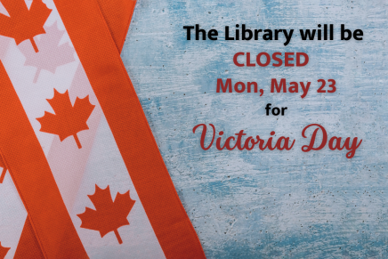 Library Closed – May 23